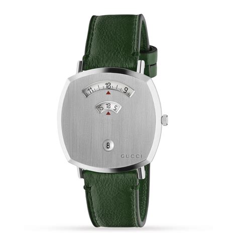 gucci grip watch grey.